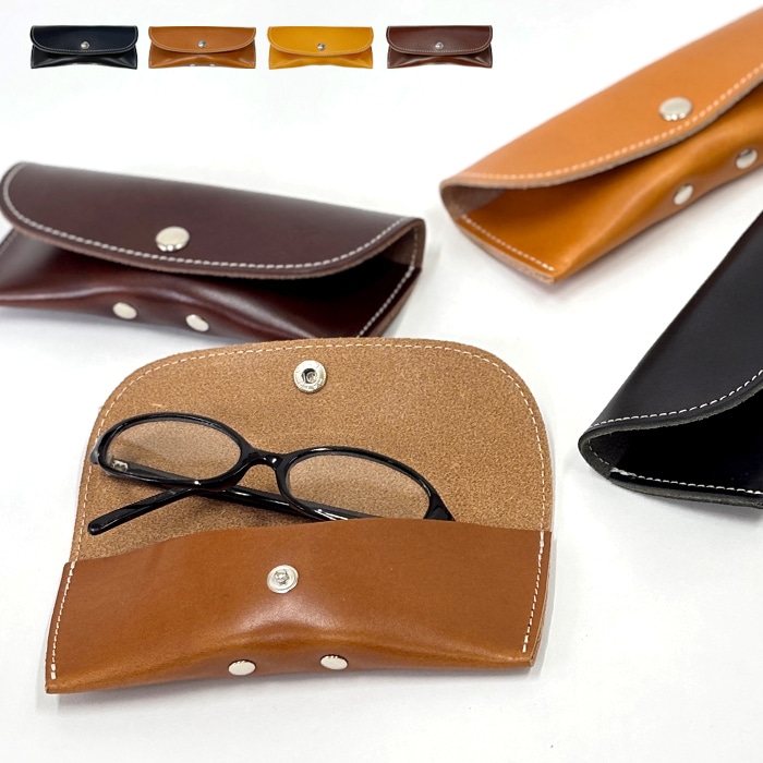 栃木レザー製 サマーオイル メガネケース 眼鏡 レディース メンズ 収納ケース 老眼鏡 PCメガネ 日本製 本革 贈り物 ギフト 敬老の日