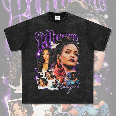 Qoo10] ヒップホップ レトロ Rihanna リ