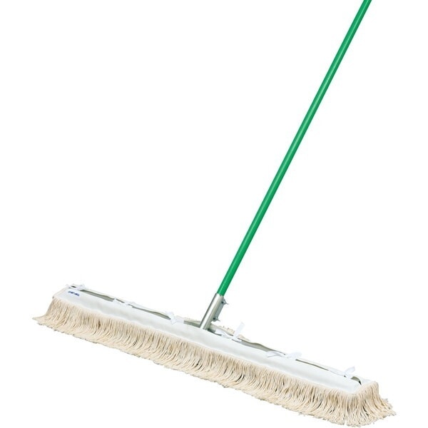 学校体育器具 アルミ体育館モップ120 グリーン T1898 メーカー直送