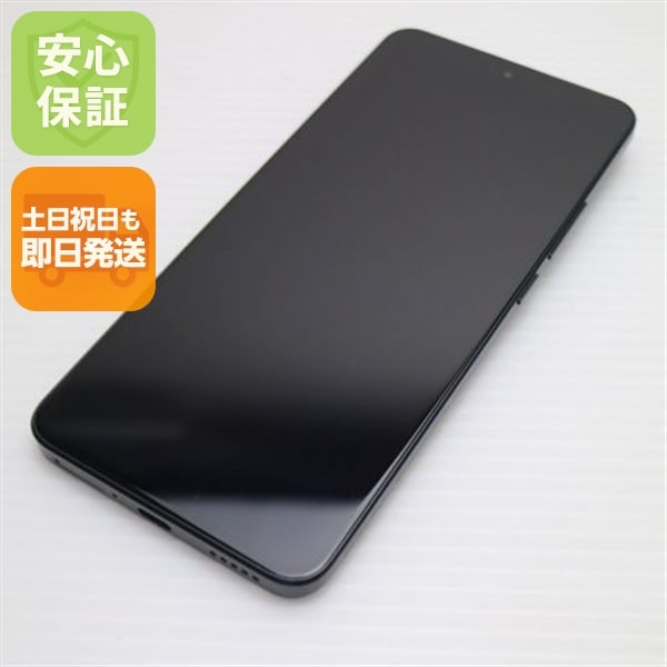 超美品 Xiaomi 13T XIG04 ブラック スマホ Xiaomi 即日発送 土日祝発送OK 90