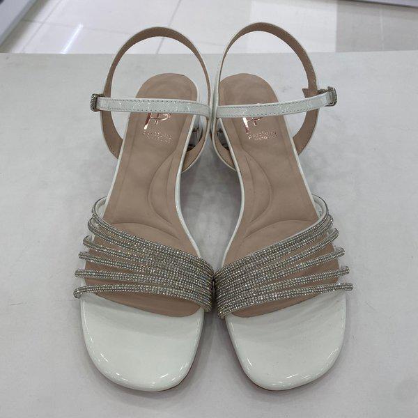 女性キュービック夏サンダル PFEMDS635WH HDZT5A GN_GN