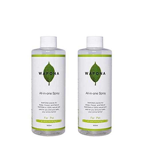 オールインワンスプレー 付替ボトル 300ml 2本セット 全身ケア 除菌 消臭（犬用品）