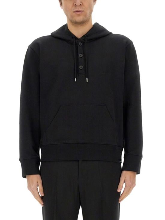 COURREGES Men Tops 125JHO037 JS01209999 Black