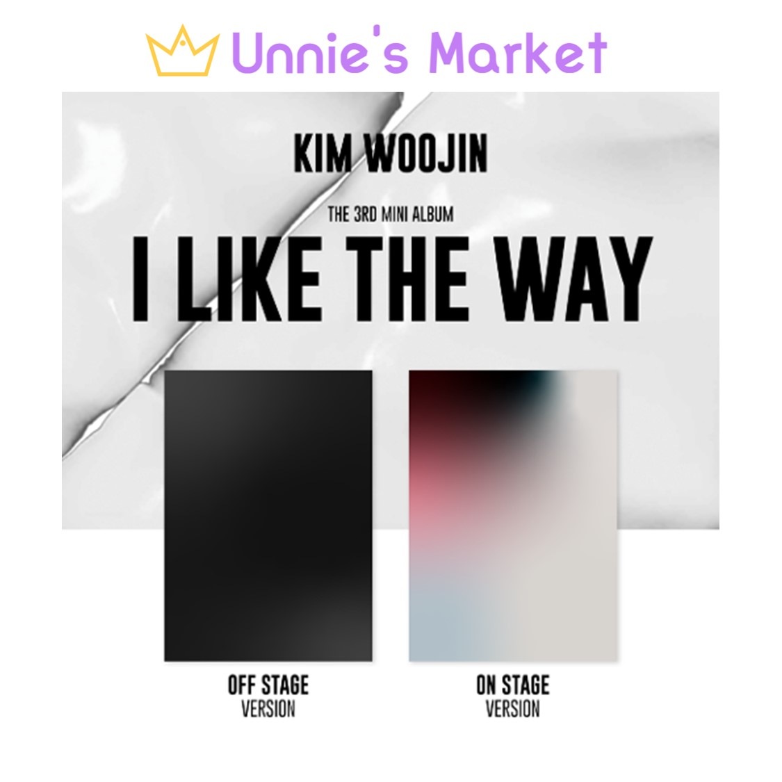 [SET] KIM WOOJIN - I LIKE THE WAY (OFF Stage Ver. / ON Stage Ver.)