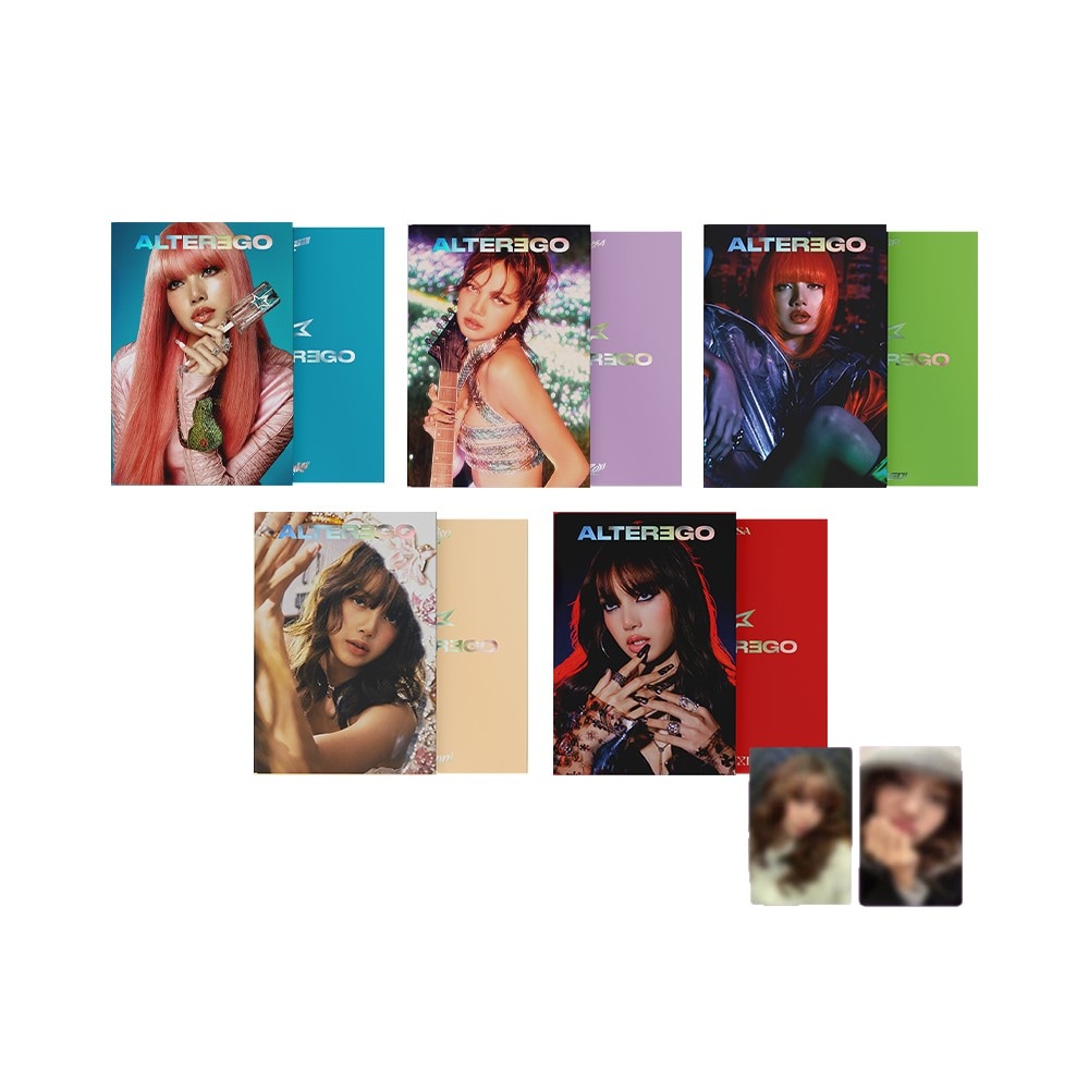 【KPOPMERCH公式特典付】 LISA - Alter Ego / Photobook ver / vixi / sunni / speedi / roxi / kiki / BLACKPINK 5,040円