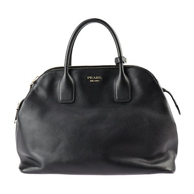 【美品】PRADAプラダカナパ ハンドバッグ PRADA - PRADA カナパの通販 by ひー's shop｜プラダならラクマ