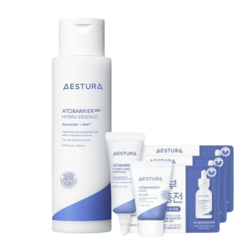 アトバリア365 ハイドロエッセンス トナー 200ml (+クリーム10ml+アンプル10ml), 1個 / 韓国 人気 水分 保湿 中乾燥 複合性肌 化粧水 トナー
