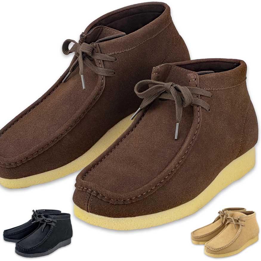 メンズワラビーブーツ デザートブーツ ショート丈 ショートブーツ 靴 メンズファッション スニ－カー メンズシューズ