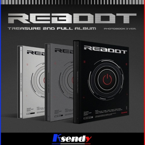 TREASURE - 2ND FULL ALBUM [REBOOT] PHOTOBOOK VER. 3種セット