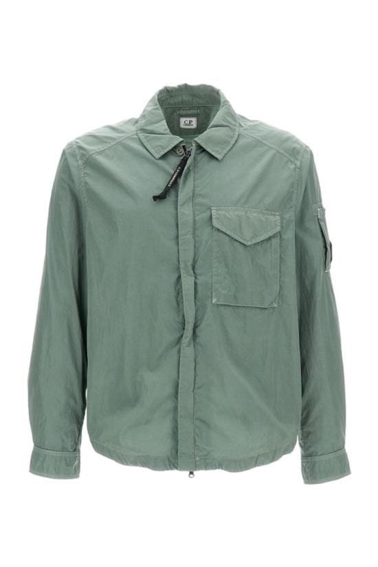 C.P. COMPANY Men Shirts 20CMOS710A005904G668 Green