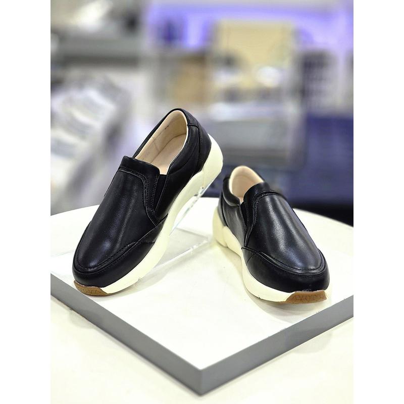 女性3CMシンプルスリップオンシューズ516-522253