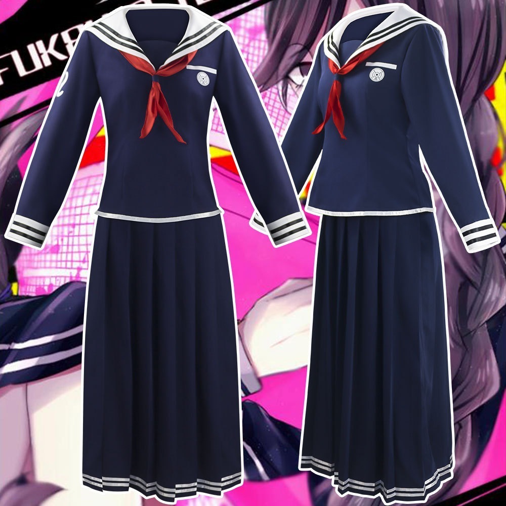 K1407腐川冬子コスプレ新弾丸论破2轮舞腐川冬子cos服jkユニフォーム