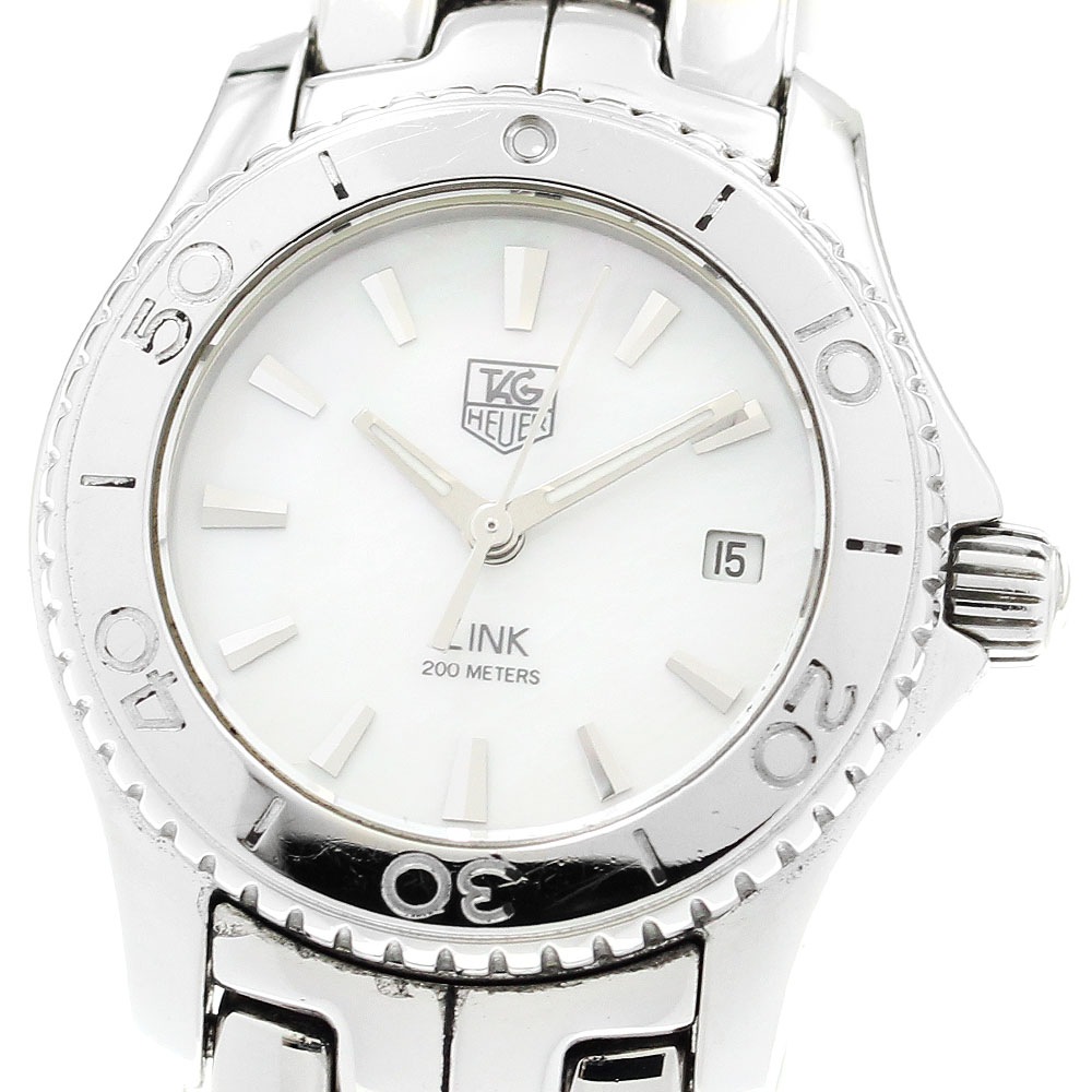 タグホイヤー TAG HEUER WJ1313-0 リンク デイト クォーツ レディース _901311【中古】 44,005円