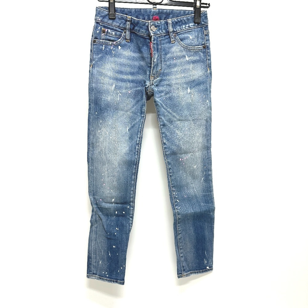 DSQUARED2 ディースクエアード デニムパンツ S75LB0068 アパレル ダメージ デニム ブルー