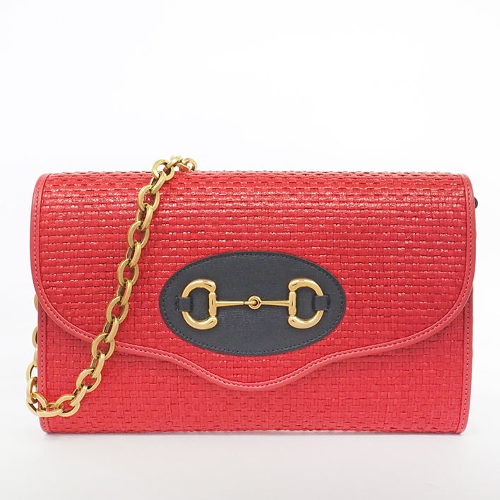 【新品同様】グッチ 1955 チェーンショルダー ホースビット レディース 【ショルダーバッグ】 74,140円