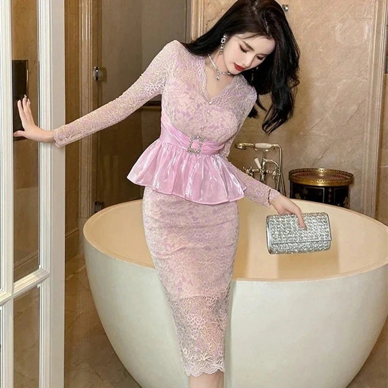 今年人気のドレス ワンピース ドレス ミドル丈 新 キャバ 大人 ウェディング成人式 演奏会 発表会 卒業式 結婚式 ドレス パーティードレス お呼ばれ 披露宴