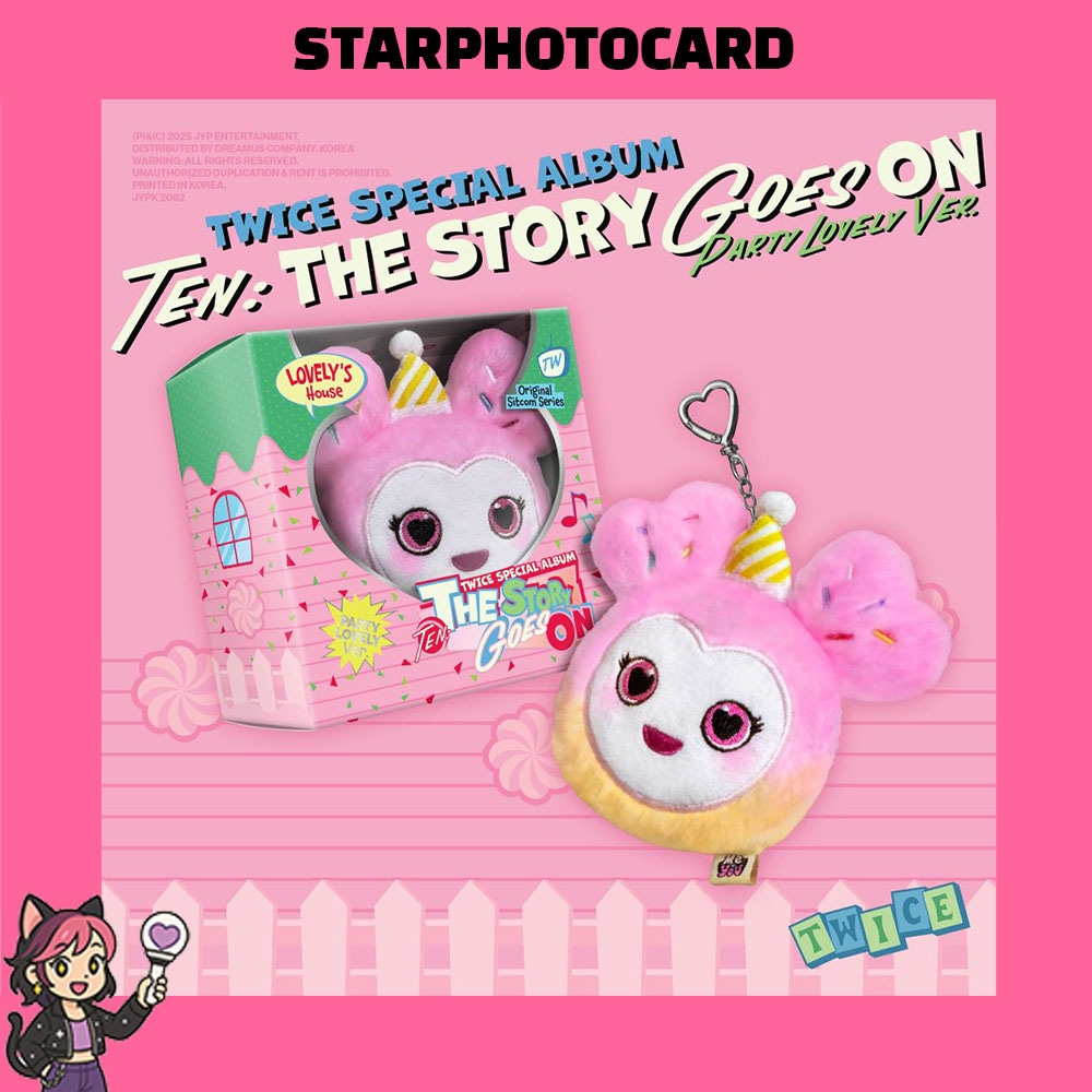 TWICE - SPECIAL ALBUM TEN : THE STORY GOES ON PARTY LOVELY VER