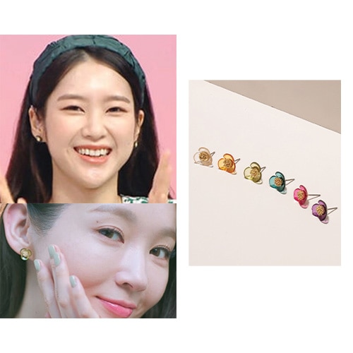 [OHMYGIRL ジホ/デシンディバ カンミンギョン 着用]シャインオンフラワー/人気ジュエリー 韓国人気ファッション かわいいアクセサリー 5,312円