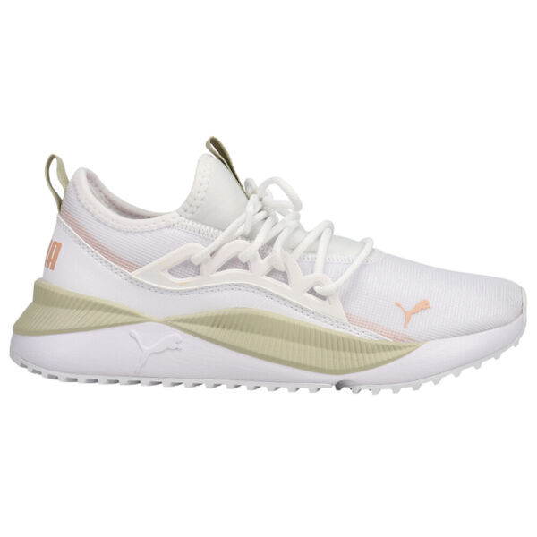 プーマPacer Future Allure Summer Lace Up Womens White Sneakers Casual Shoes 3848