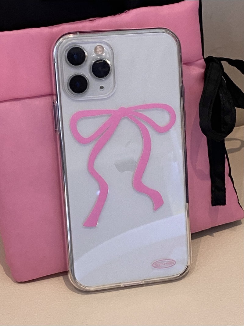 【Hey Moment】ribbon case iPhone Case