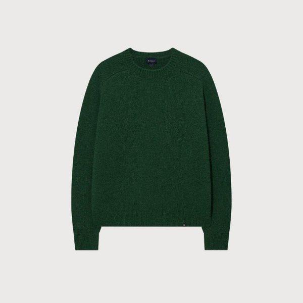 長袖Tシャツ JQS CO2503KT03-GN ヘアリーラグランニット Green