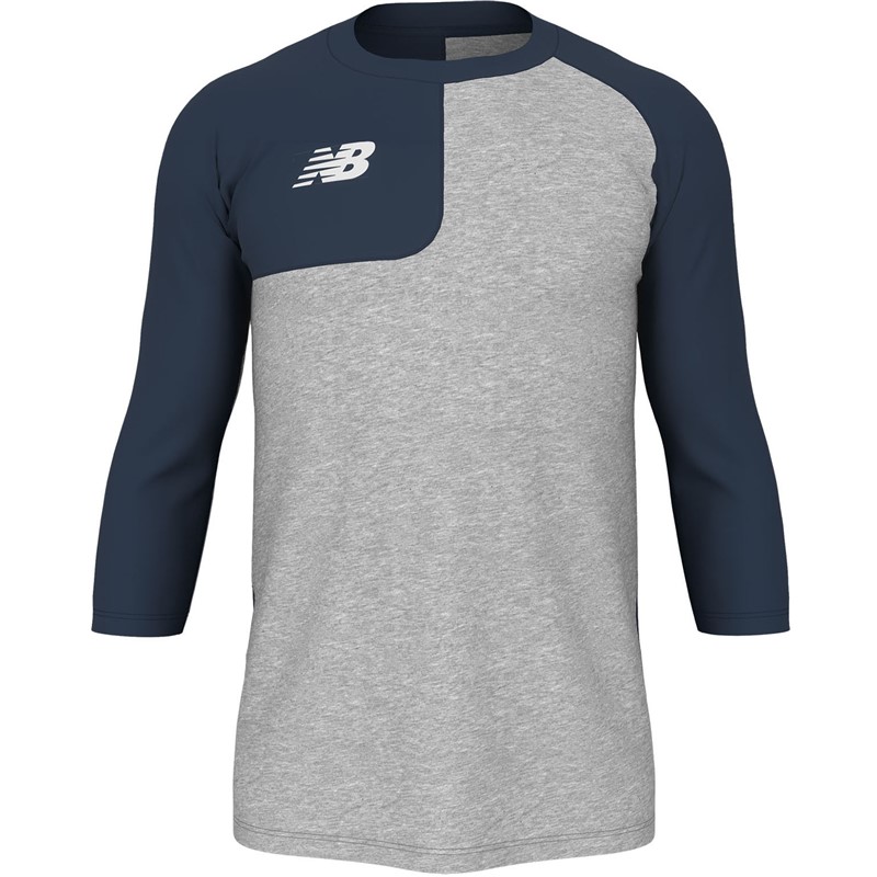 53BBアシンメトリー L/SトップLH 野球ソフトロングTシャツ (mt41714r-nny)