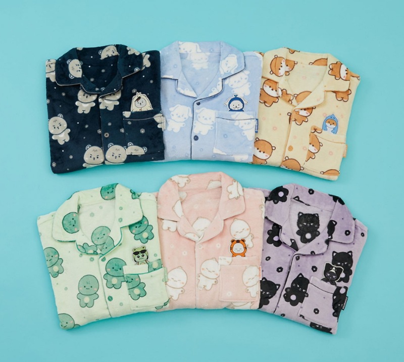 [MONSTA X] MONMUNGCHI X もこもこ 冬用 パジャマ