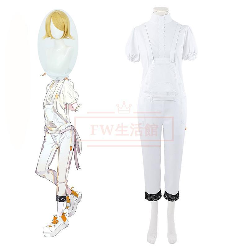 【新品開催 即納】プロジェクトセカイ カラフルステージ feat 鏡音リン コスプレ衣装 ウィッグ コスチューム 演出服 アニメ ゲーム ハロウィン cosplay 変装