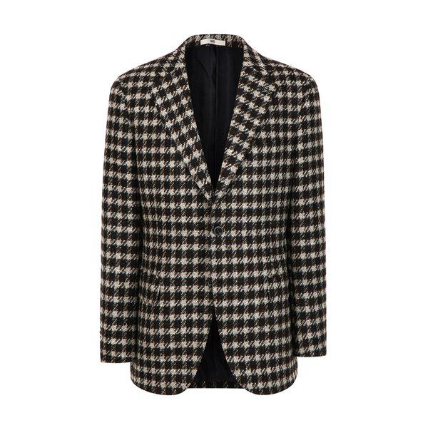 [25FW] [FERLA] ブラウンアルパカカジュアルジャケット DMJA5D014W2