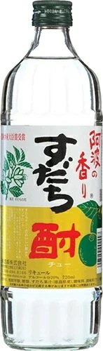 日新酒類 阿波の香りすだち酎 720ml12本【北海道東北四国九州沖縄県は必ず送料がかかります】