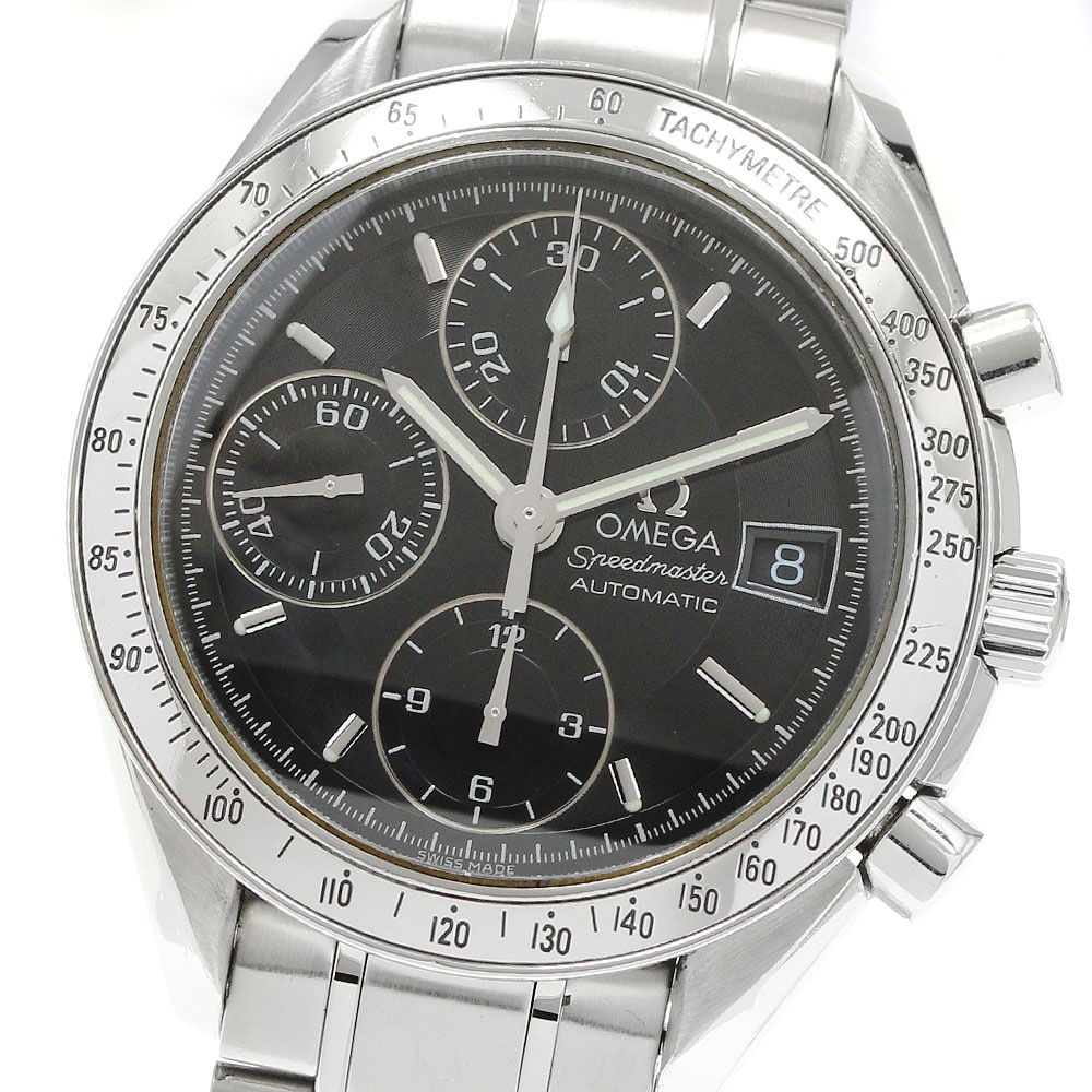 オメガ OMEGA 3513.50 スピードマスター デイト クロノグラフ 自動巻き メンズ _891890【中古】