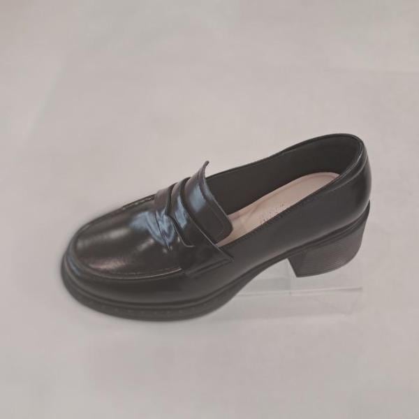 HC03 ほのかな光沢チャンキー女性ローファー PFFSHP614 (S45040475)