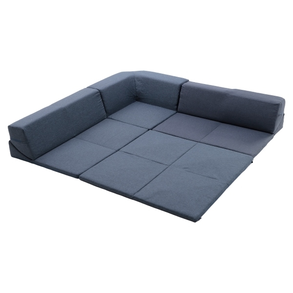 CELLUTANE A848a-612DBL インディゴブルー フロアソファ4点セット メーカー直送