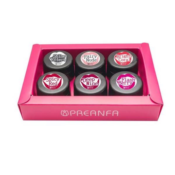 PREGEL(プリジェル) カラーEX シャイニーグロスシリーズ 6色セット