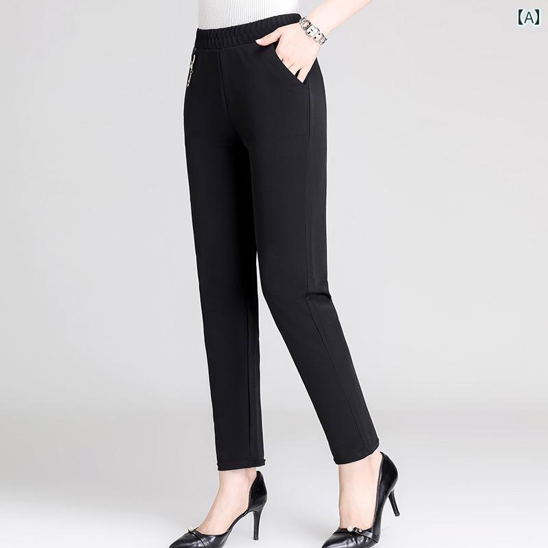 ズボン レディース カジュアル おしゃれ ファッション パンツ ハイウエスト フット カジュアル 春秋 ストレート 5,510円