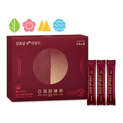 [LG生活健康] 眞酵参(ジンヒョサム) 本(ボン) デイリー 10ml＊30回分／50回分/免疫力/発効紅参/疲労回復