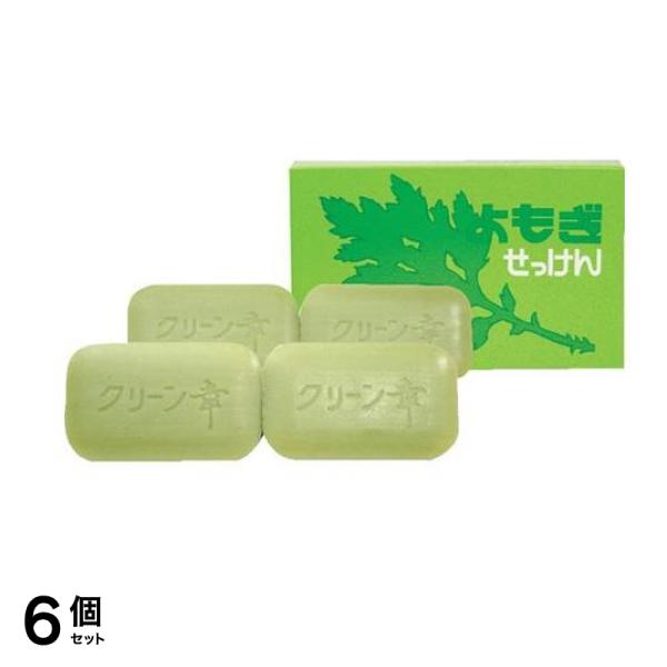 地の塩社 よもぎせっけん(化粧石けん) 98g× 4個入 6個セット