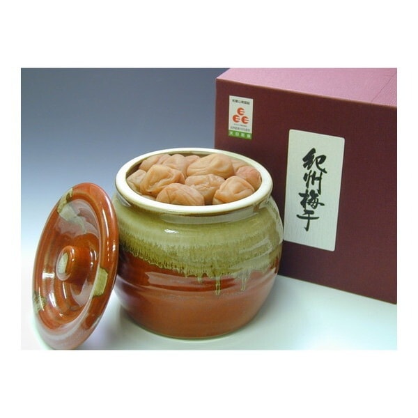 マルヤマ食品 うす塩紀州梅干「匠」美濃焼壷入り 650g メーカー直送