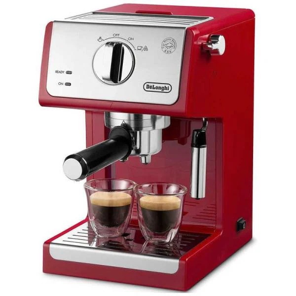 DeLonghi デロンギ アクティブ ECP3220J-R レッド エスプレッソカプチーノメーカー