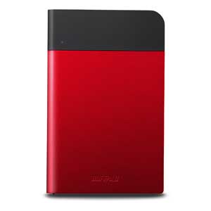 BUFFALO （バッファロー） USB3.0対応 ポータブルハードディスク 2TB（レッド）（耐衝撃モデル） HDPZN20U3R