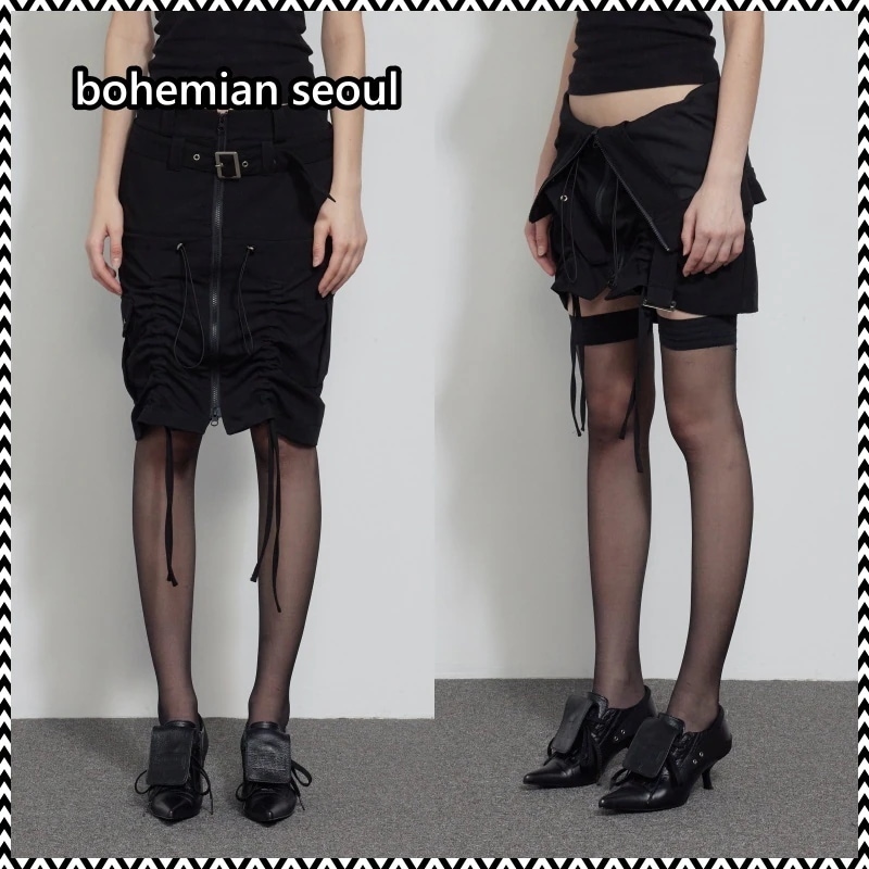 bohemian seoul MULTI-WAY UTILITY SKIRT