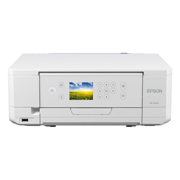 A4カラーインクジェット複合機 カラリオ ホワイト EP-816A