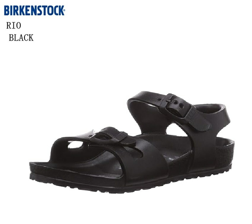 ビルケンシュトック (BIRKENSTOCK)RIO リオ EVA 0126113 キッズ バックストラップカジュアルサンダル キッズ リオEVAは汚れても丸ごと洗うことができる快適な履き心地 海 山