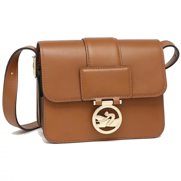 ショルダーバッグ ボックストロット Sサイズ クロスボディバッグ ブラウン レディース 10174 HAU 504