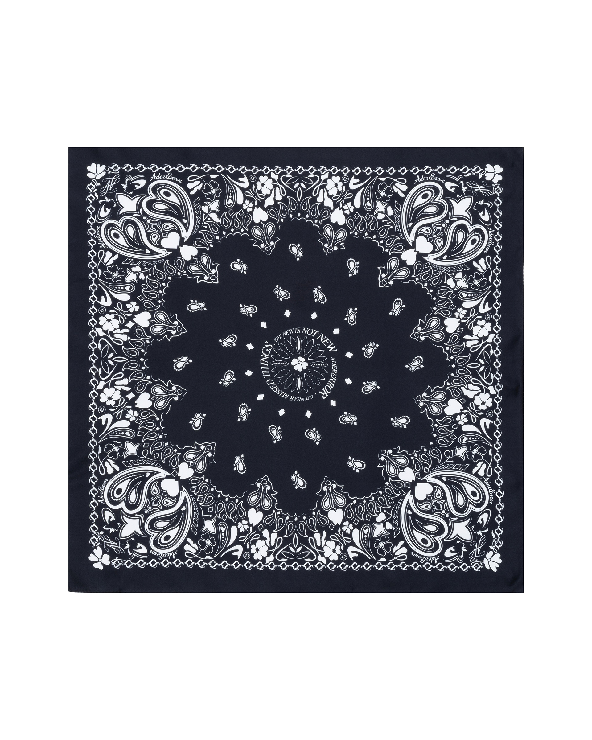 【ADERERROR】BANDANA PRODUCT.143 : NOIR