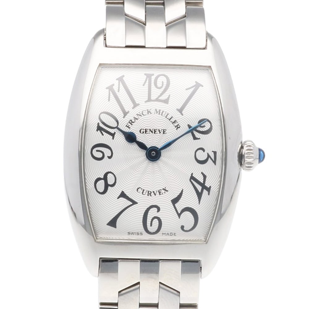 フランクミュラー トノウカーベックス 腕時計 ステンレススチール 1752QZ クオーツ 1年保証 FRANCK MULLER 中古 美品