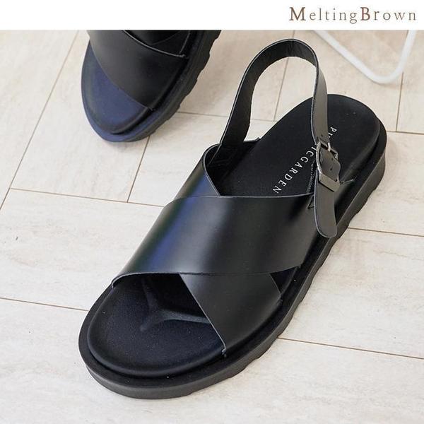 メンズ夏サンダル 男性 レザーサンダル rg3