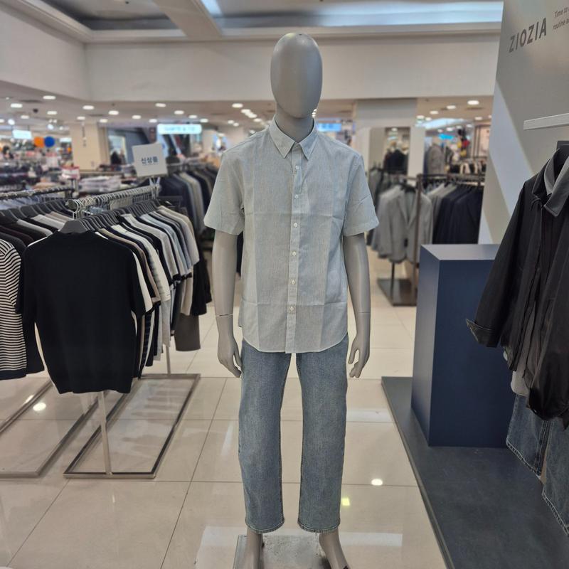 2026年S/S しわの心配が少ない リネンルーズフィットシャツABG2WC1202