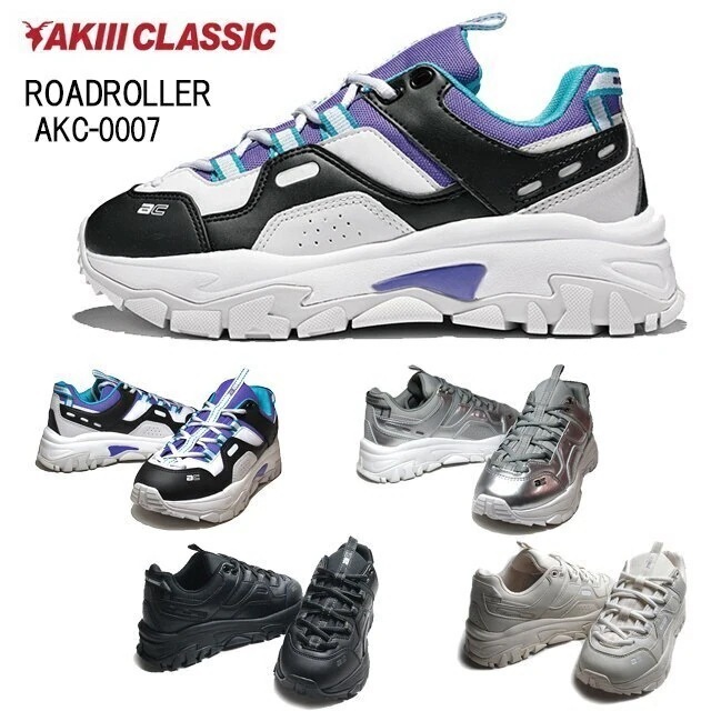 アキクラシック AKC0007 ロードローラー ROAD ROLLER トレッキングスニーカー レディース 靴