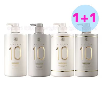 【4種択2個】サロン10 プロテイン 990ml+990ml/シャンプー/エッセンスパック/ダメージ/超ダメージ
